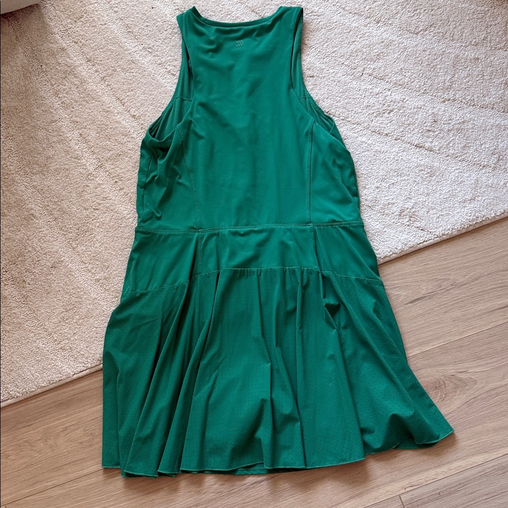 NWOT- All in Motion Green Workout Dress - Picture 10 of 13